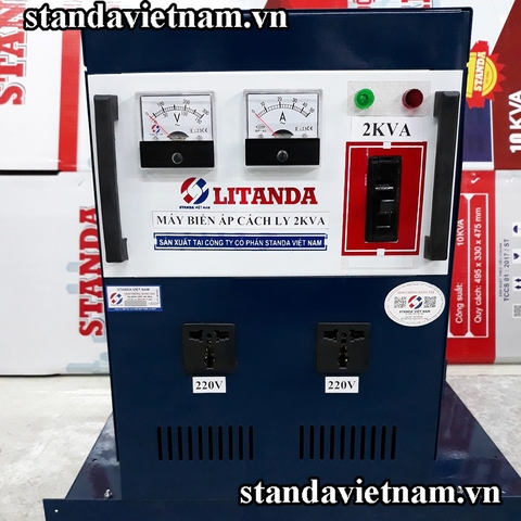 Biến áp cách ly 2kva Litanda NEW 2020 Dây Đồng 100% Giá Bao Nhiêu Tiền