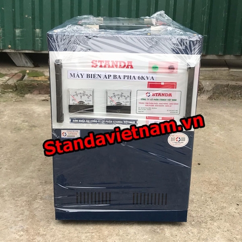 Biến áp standa 6kva 3 pha cách ly