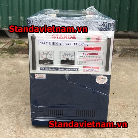 Biến áp standa 6kva 3 pha Đổi nguồn 380V-220V-200V