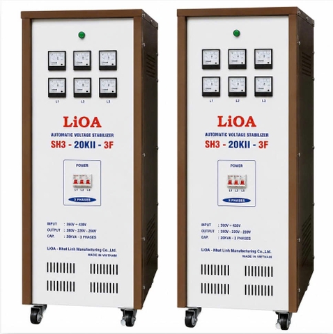 NHỮNG CÁCH LẮP ỔN ÁP LIOA 3 PHA 20KVA CHẠY AN TOÀN NHẤT