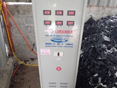 Cấu Tạo Ổn Áp Lioa Litanda 3 Pha Đèn Led Điện Tử 100% Dây Đồng