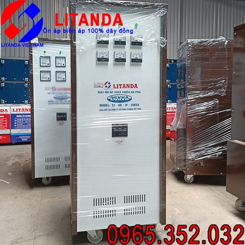 CUNG CẤP ỔN ÁP LIOA 25KVA 3 PHA DẢI 160V-430V GIÁ TỐT 2018