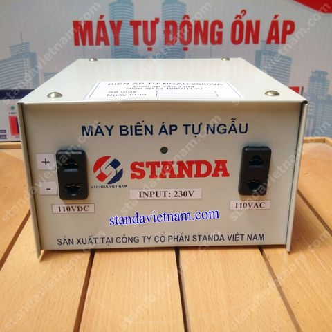 Đổi nguồn 220VAC sang 110VDC made in Standa Việt Nam 2018