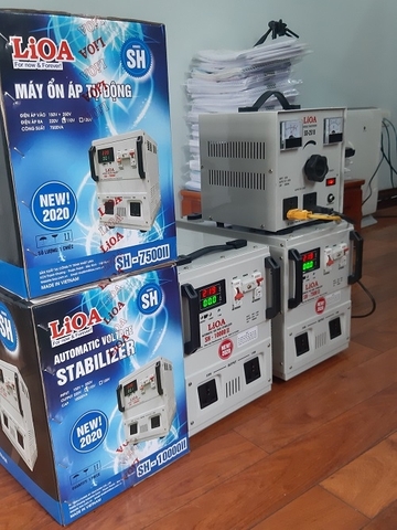 Giá Ổn Áp Lioa SH-10000 II, DRI-10000, DRII-10000 II Rẻ Nhất Tại Hà Nội