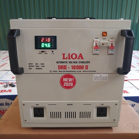 Ổn Áp Lioa 10KVA Dùng Để Kéo Điện Yếu 100% Dây Đồng Giá Rẻ 2023