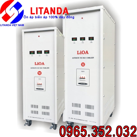 Ổn Áp LiOA 10KVA 3 Pha DR3-10K II Dải 160V NEW 2021 Giá Bao Nhiêu Tiền