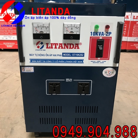 GIÁ ỔN ÁP LITANDA 10KVA CHO ĐIỆN MẶT TRỜI CHO CÁC HỘ GIA ĐÌNH VIỆT