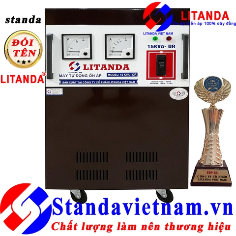 Ổn Áp Litanda 15KVA Dải 90V Thế Hệ Mới 2020 Dây Đồng 100% Giá Cực Tốt