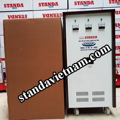 Ổn áp Standa 10kva dải 160V-430V