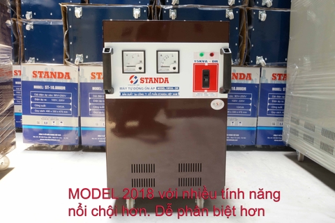 ỔN ÁP STANDA 15KVA, MODEL MỚI NHẤT 2020 CHÍNH HÃNG