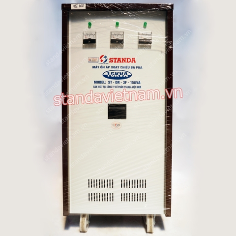 ỔN ÁP STANDA 15KVA 3 PHA ĐỜI MỚI 2018, CẬP NHẬT CHỐNG HÀNG NHÁI