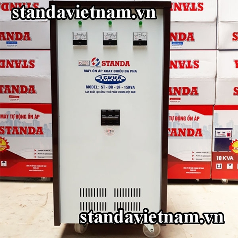 Ổn áp Standa 15kva dải 160V-430V