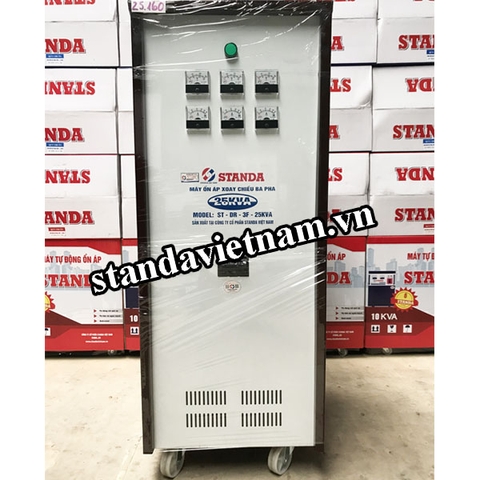 Ổn áp Standa 25kva dải 160V-430V