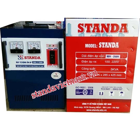 Ổn áp Standa 5KVA ST 150V-250V