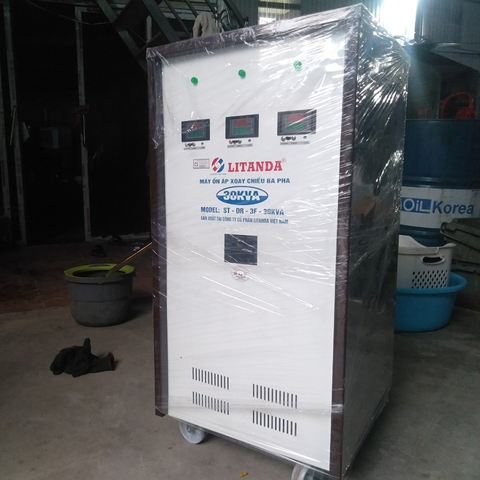 Ổn Áp Standard 30KVA 3 Pha Dải 260V~430V Dây Đồng Chính Hãng 100%