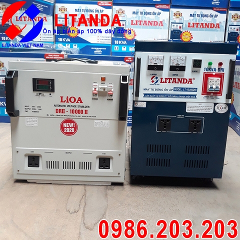 Thanh Lý Ổn Áp Cũ Giá Rẻ Lioa Cũ 3KVA, 5KVA, 10KVA, 15KVA, 1 Pha 3 Pha