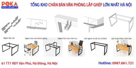 Chia sẻ các mẹo chọn chân bàn văn phòng