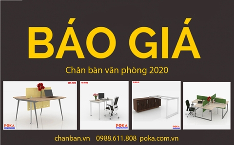 Poka Báo giá chân bàn văn phòng (khung bàn văn phòng) lắp ráp sơn tĩnh điện