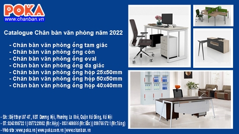 Catalogue Chân bàn văn phòng năm 2022