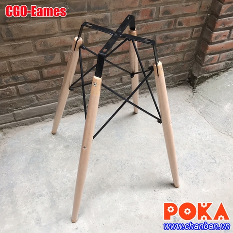 Chân bàn gỗ đan CGO-Eames