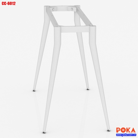 Chân bàn ống côn 1 tầng 600x1200mm CC-6012