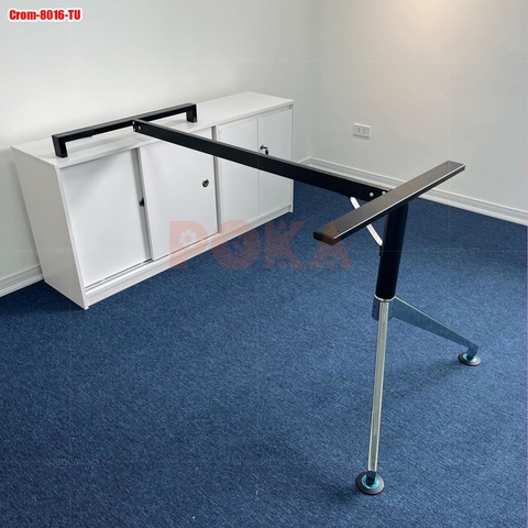 Chân bàn giám đốc 1 chân gác tủ 800x1600m gác tủ CROM-8016-TU