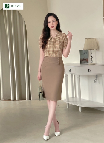 Áo sơ mi kẻ cổ nhạn
