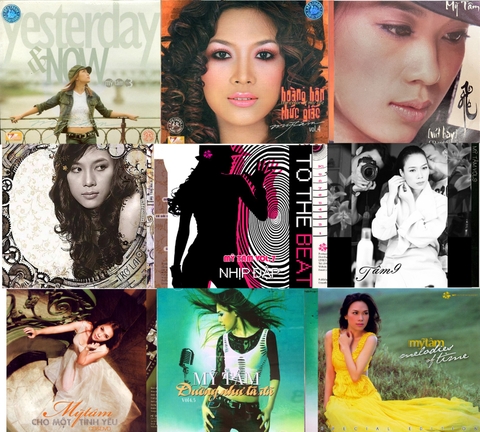 13 cd ca sĩ Mỹ Tâm phôi phono