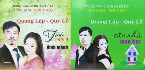 Quang Lập -Quý Lễ .Bộ 2 CD