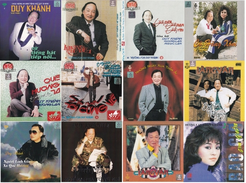 14 cd Duy Khánh đĩa gốc