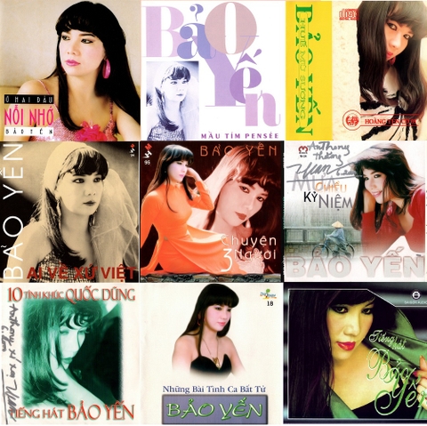 Tuyển tập 47 cd ca sĩ Bảo Yến phôi phono Mitsubishi