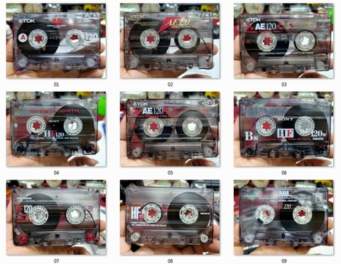 Loai băng 120 Phút loại 120k