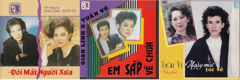 3 Cd Tuấn Vũ & Giao Linh  phôi USA