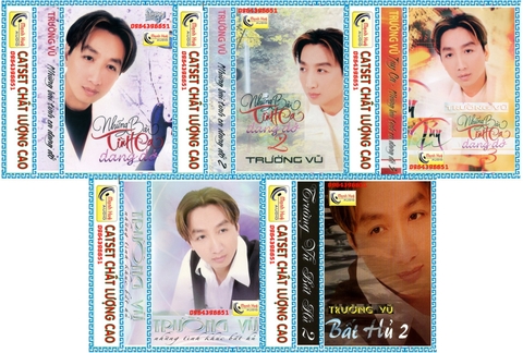 Trường Vũ bộ Tình Ca Dang Dở .Gồm 5 băng đài 90 phút chất âm cực hay