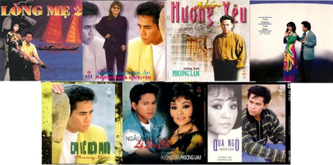 Ca sĩ Phương Lam.Tuyển tập 7 cd phôi phono