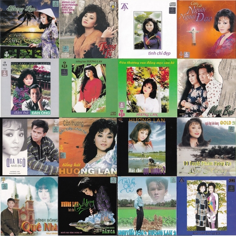 18 chương trình Hương Lan đĩa gốc