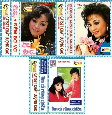 Bộ Hương Lan -Thanh Phong gồm 3 Băng Đài 90 phút