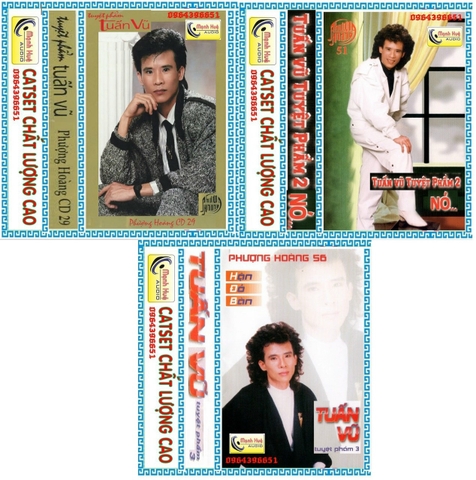 Tuyệt Phẩm Tuấn Vũ.Bộ 3 Băng sony Hf 90 Phút