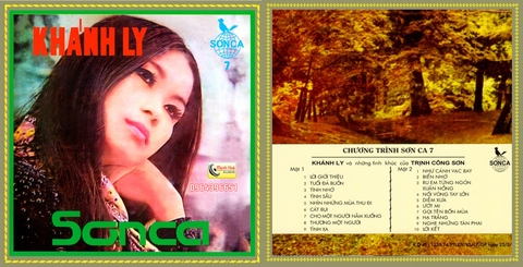 Khánh Ly Sơn Ca 7. thâu âm trước 1975. Băng Cối 7 in 4 Track.