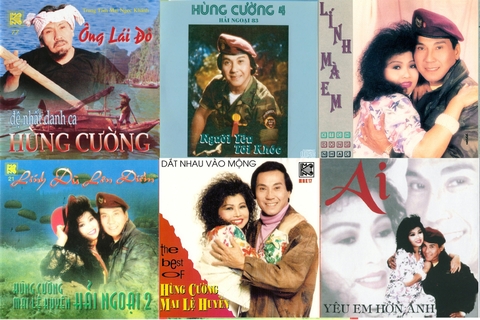 Tuyển tập Hùng Cường & Mai Lệ Huyền đĩa cd phôi Phono