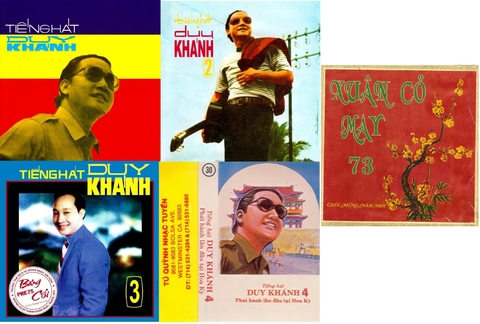 Bộ Cd Duy Khánh Thâu âm trước 1975 . Gồm 10 Cd