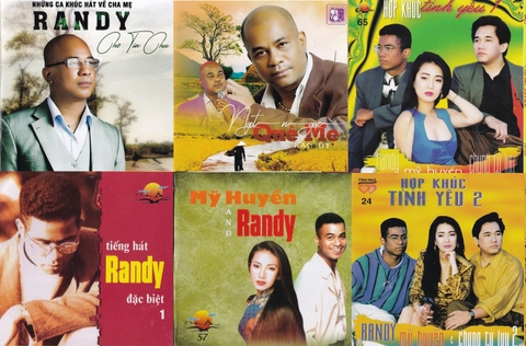 Tuyển tập 6 cd ca sĩ  Randy đĩa phôi F1