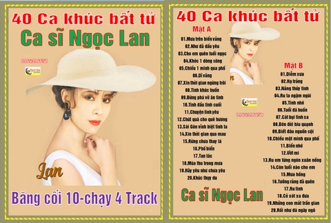 Băng cối 10 ( 4 Track ). Ngọc Lan- Tuyển tập 40 ca khúc.