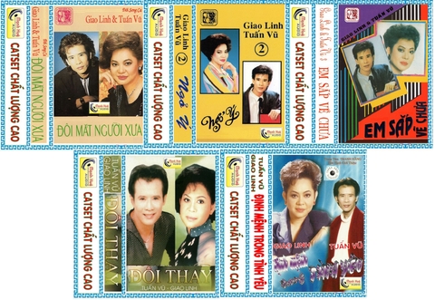 Bộ 5 băng đài Song Ca Tuấn Vũ-Giao Linh