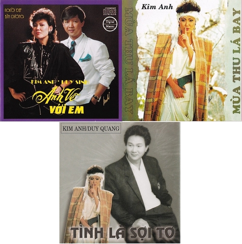 Tuyển tập 3 cd Kim Anh  đĩa gốc