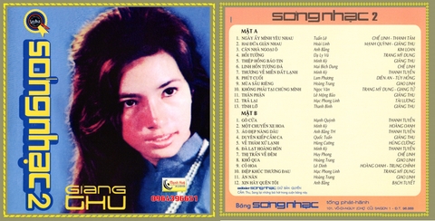 Sóng Nhạc 2. thâu âm trước 1975. Băng Cối 7 in 4 Track.