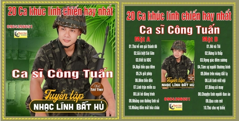Công Tuấn Nhạc Lính Vol 1 . Băng Cối 7 in 4 Track.