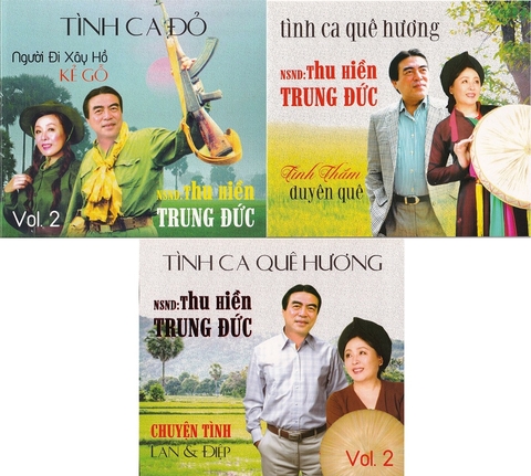 Tuyển tập Trung Đức & Thu Hiền đĩa CD phôi F1