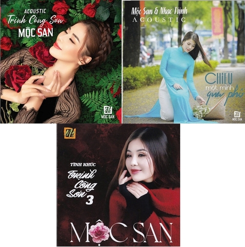 3 cd Mộc San hát nhạc Trịnh Công Sơn
