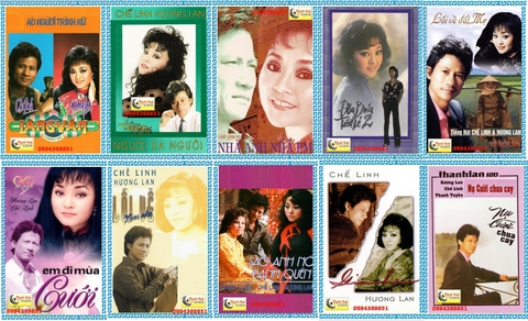 Bộ 10 Băng đài Chế Linh Hương Lan